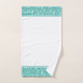 muzikale symbolen badhanddoek set bad handdoek (Handdoek)