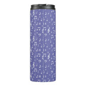 muzikale symbolen thermische tumbler thermosbeker (Achterkant)