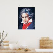 Muzikale titanen: Beethoven Poster (Keuken)