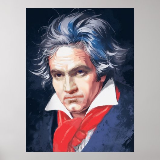 Muzikale titanen: Beethoven Poster (Voorkant)