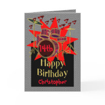 Muzikale trommel verslaat 14e verjaardag