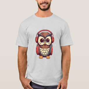 Muzikale Uil T-shirt
