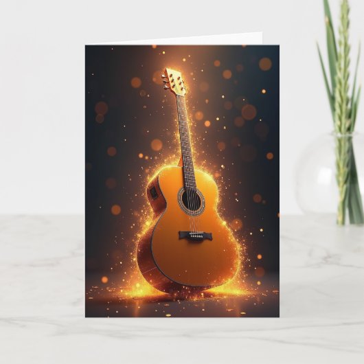 Muzikale Vaderdag Aura Kaart (Voorkant)