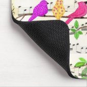 Muzikale Vogels Muismat (Hoek)