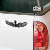 Muzikale vrijheid bumpersticker (Op Truck)