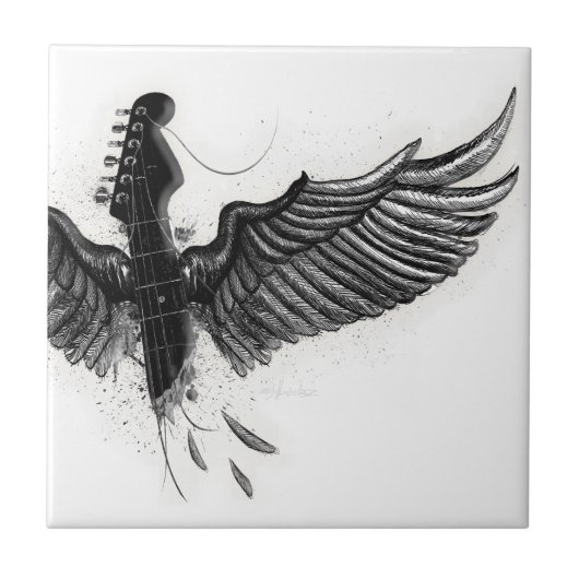 Muzikale vrijheid tegeltje (Voorkant)