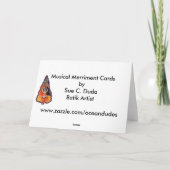 Muzikale Vrolijkheid - de Kaarten van de Vakantie (Achterkant)
