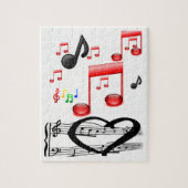 Muzikans Jigzaag Puzzle Legpuzzel (Verticaal)