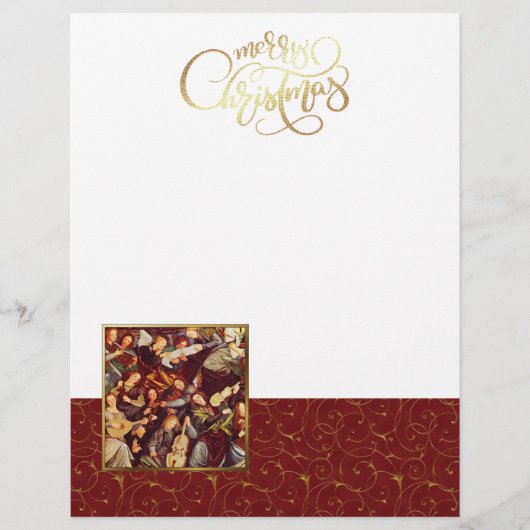 Muzikant Angels. Fine Art kerstfeestartikelen (Voorkant)