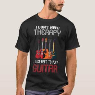 Muzikant artiest Guitar Guitarist Tdtkz T-shirt