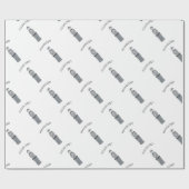 muzikant cadeaupapier (Vlak)