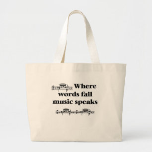Muzikant-Canvas tas