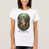 Muzikant chipmunk spelen banjo, chipmunk liefhebbe t-shirt (Voorkant)