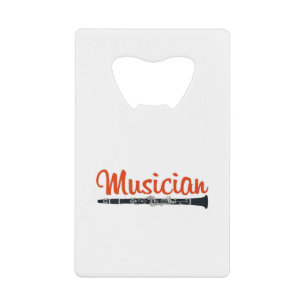 Muzikant Creditkaart Flessenopener