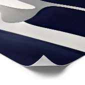 Muzikant die trompet speelt - Jazz Music Wall Art  Poster (Hoek)