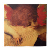 Muzikant Engel van Rosso Fiorentino Tegeltje (Voorkant)