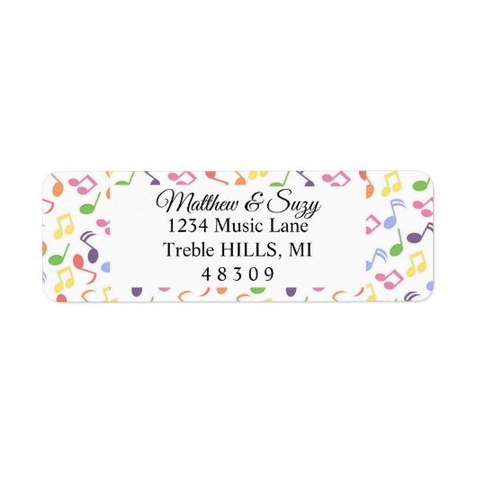 Muzikant Etiket (Voorkant)