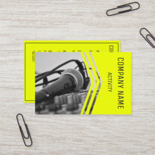 Muzikant/geluidsingenieur/zanger Visitekaartje