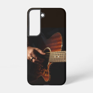 Muzikant Gitarist Muzikaal Muziek maatwerk  Samsung Galaxy Hoesje