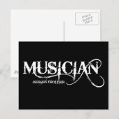 Muzikant...Groeperingen zoeken! Briefkaart (Voorkant / Achterkant)