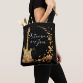 Muzikant Guitar Bag Autumn is mijn Jam Music Band Tote Bag (Dichtbij)