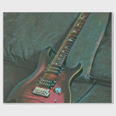 Muzikant guitar lovers gift cadeaupapier (Vlak)