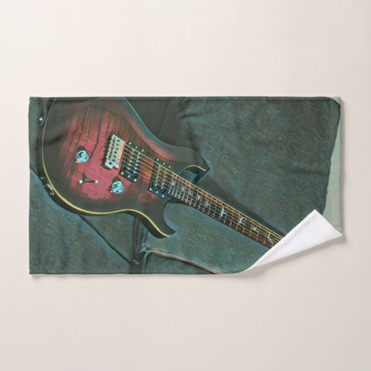 Muzikant guitar lovers gift handdoek (Handdoek)