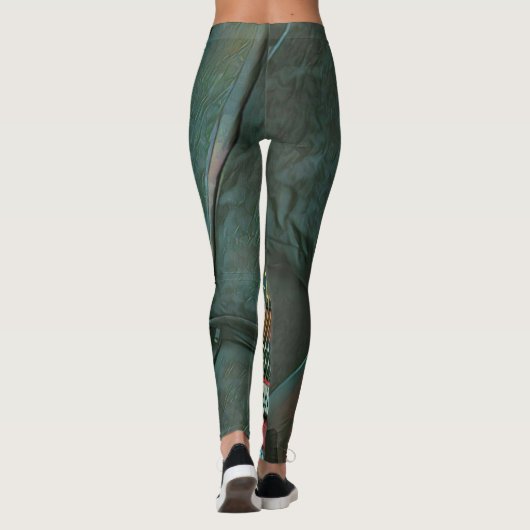 Muzikant guitar lovers gift leggings (Achterkant)