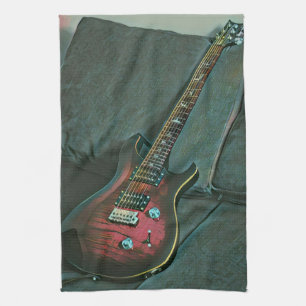 Muzikant guitar lovers gift theedoek