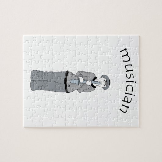 muzikant legpuzzel (Horizontaal)