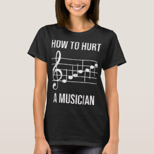 Muzikant Marching Band Instrument Music-geleider T-shirt