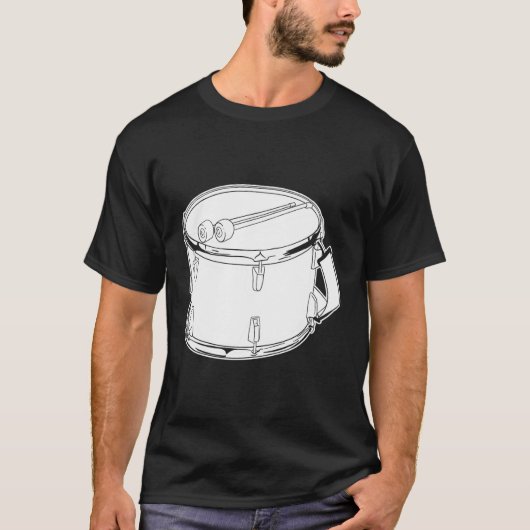Muzikant Marching Band T-shirt (Voorkant)