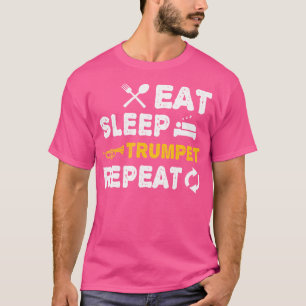 Muzikant Marching Band Trompettist Grappig Trompet T-shirt
