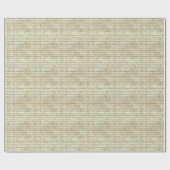 Muzikant met muziekopnames cadeaupapier (Vlak)