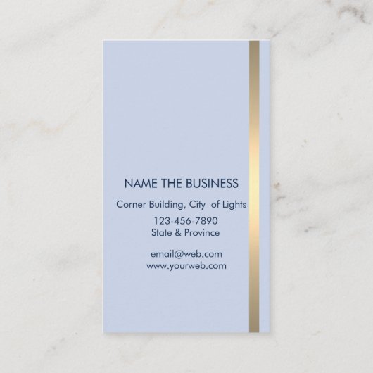 Muzikant met muziekTrumpet Gold Instrument Bass Ba Visitekaartje (Achterkant)