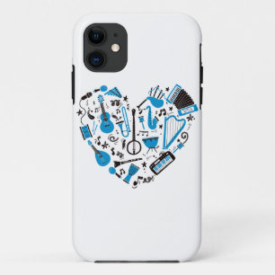 Muzikant Musical Instrument Heart Tool Case-Mate iPhone Case