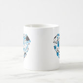 Muzikant Musical Instrument Heart Tool Koffiemok (Center)