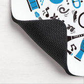 Muzikant Musical Instrument Heart Tool Muismat (Hoek)