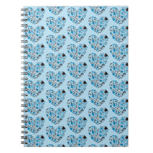 Muzikant Musical Instrument Heart Tool Notitieboek