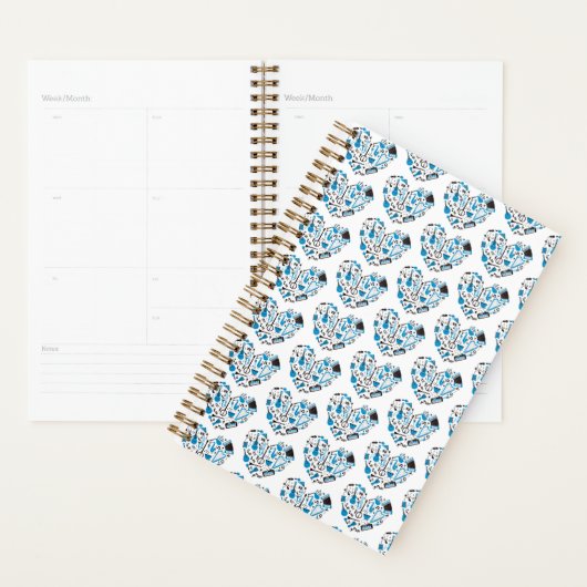 Muzikant Musical Instrument Heart Tool Planner (Display)