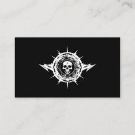 Muzikant muziekindustrie rockband gitaarlessen visitekaartje