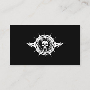 Muzikant muziekindustrie rockband gitaarlessen visitekaartje