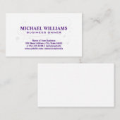 Muzikant | Muzieknoten | Muziek Visitekaartje (Voorkant / Achterkant)