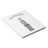 muzikant notitieblok (Schuin)