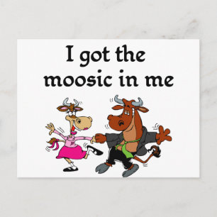 Muzikant of danseres T-shirts en cadeautjes Briefkaart