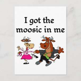 Muzikant of danseres T-shirts en cadeautjes Briefkaart