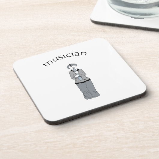 muzikant onderzetter (Linkerzijde)