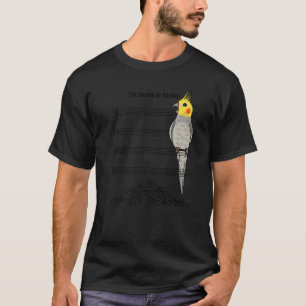Muzikant Parrot I Stil I Cockatiel Pre T-shirt