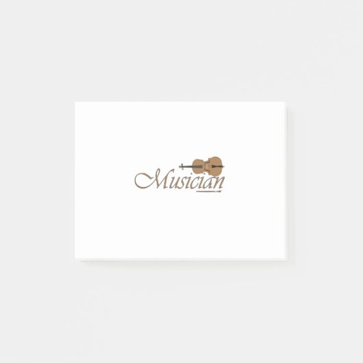 Muzikant Post-it® Notes (Voorkant)