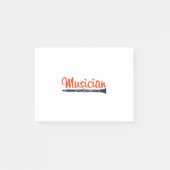 Muzikant Post-it® Notes (Voorkant)